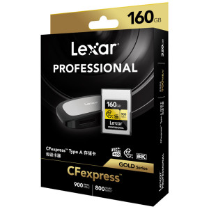 雷克沙(Lexar)cfa卡CFexpressType A索尼专用高速存储卡160GB
