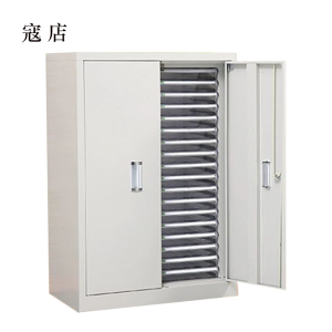 寇店文件柜抽屉式票据多层分类箱档案柜合同资料架烘焙收纳样品柜带门36抽柜