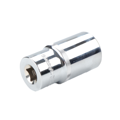 长鹿6.3mm系列镜面6角套筒(Cr-V)6.5mm