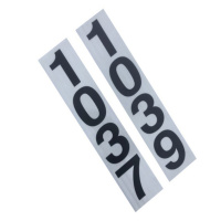 风灵玉秀+高柱号码牌+200*1000*2mm+套