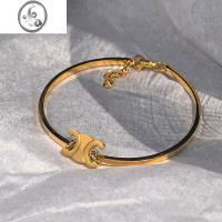 JiMiCE新款金色凯旋门手链女生ins小众设计高级感轻奢精致手镯手饰