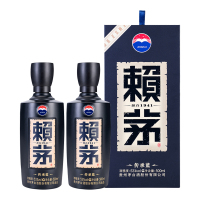 赖茅 贵州茅台酒 酱香型白酒 53度 端曲2.0雅韵版500ml*2 双支装