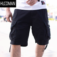 HLCOMAN大尺码男士五分休闲短裤夏季新款多色可选