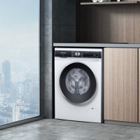 西门子(SIEMENS)10公斤变频滚筒洗衣机全自动家用大容量 羊毛洗 触控智能除渍WB45UM000W