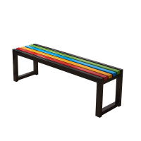 攸形长椅120*40*45cm张