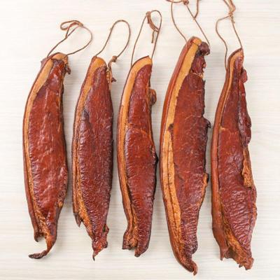 老腊肉农家自制特产土猪烟熏后腿腊肉咸风干腊肉烟熏肉土猪肉500g（一斤）瘦肉多
