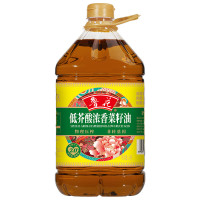 鲁花 香味家族低芥酸浓香菜籽油 5L