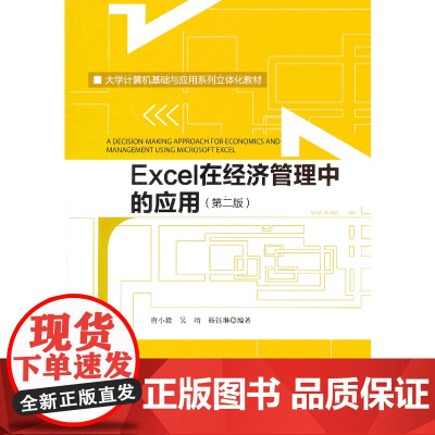 Excel 在经济管理中的应用(第二版)(大学计算机基础与应用系列立体化教材)