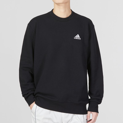 adidas/阿迪达斯卫衣2024新款运动休闲针织男装套头衫IC9329 C