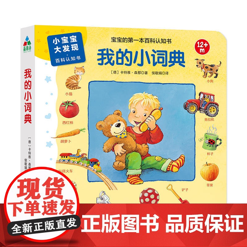森林鱼童书·小宝宝大发现·百科认知书:我的小词典