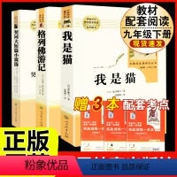 [人教版 3册]我是猫+格列佛游记+契诃夫短篇小说选 [正版]九年级下册必读名著我是猫契诃夫短篇小说选格列佛游记围城原著