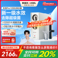 安吉尔净水器家用直饮厨房自来水过滤饮水机玉龙Pro1200G
