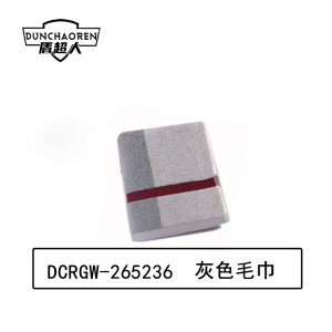 盾超人 DCRGW-265236 34*75cm 1条 毛巾(计价单位:条) 灰色