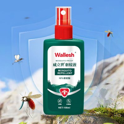 威立世Wallesh 108ml驱蚊液