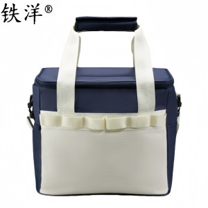 铁洋 白蓝拼接保温包 TY-BW002 个