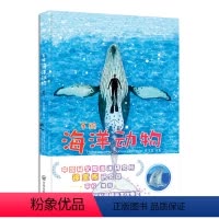 手绘海洋动物绘本 [正版]科普百科/自然·动物·环保/中国原创手绘海洋动物绘本DK儿童海洋全书儿童生物全书揭秘海底海