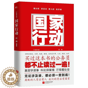 [醉染正版]正版 国家行动程琳著 同名电视剧张译主演原著小说长篇反腐刑侦追问脊梁狂飙同类型官场小说公务员必读自省读物现当