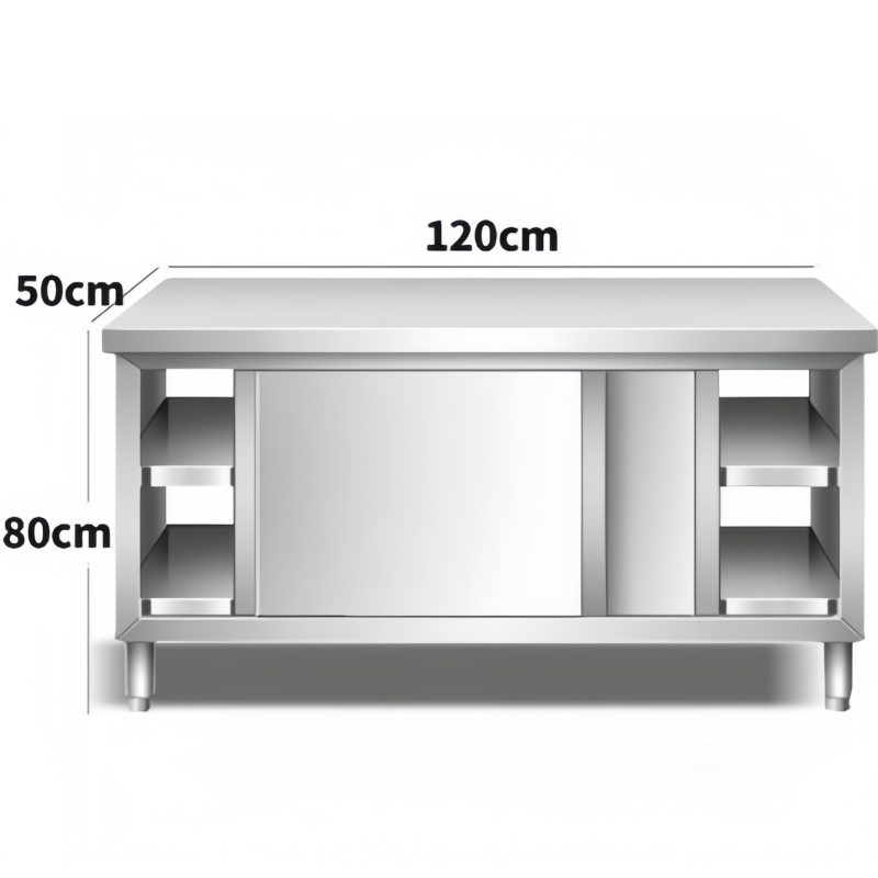 依韵珂不锈钢操作台120*50*80cm台