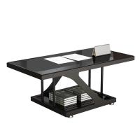 戴劲 茶几客厅双层长几短几小户型边桌沙发边几喝茶桌子 C款长几