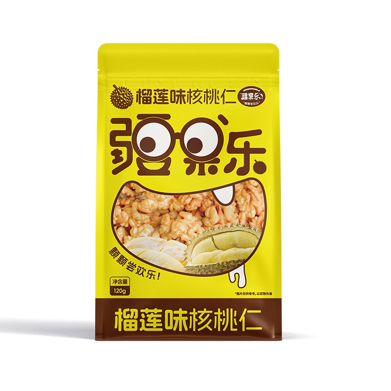 疆果乐榴莲核桃仁120g