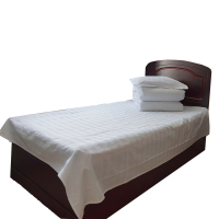 梦莺 床单 白缎条2100*1550mm 条