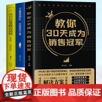 全3册不懂带团对你就自己累+成功总是峰回路转-不要慌,一切来得及+30天成为销售冠军