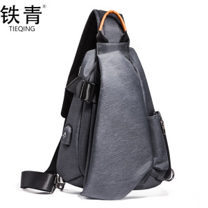 铁青 休闲运动胸包S52 个