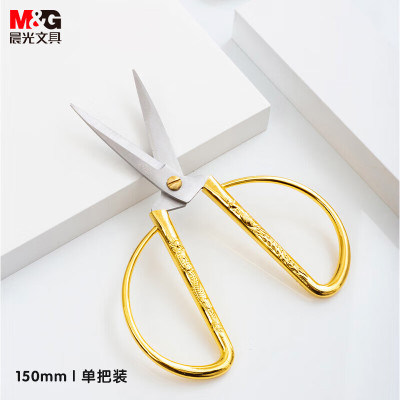 晨光剪刀龙凤呈祥金150mmASS91388 1把