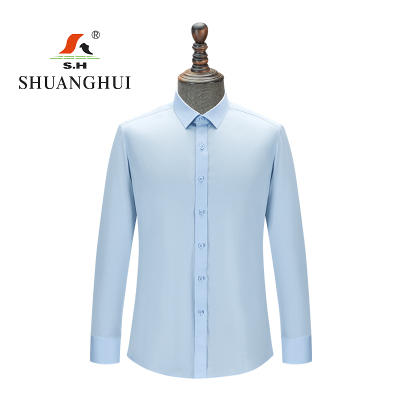 双惠男款长袖衬衫上衣SH8803-NC,面料100%棉,成衣免烫165-190