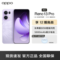 OPPO Reno13 Pro 蝴蝶紫 12GB+512GB 超美小直屏 AI高清实况照片 IP69满级防水 拍照手机