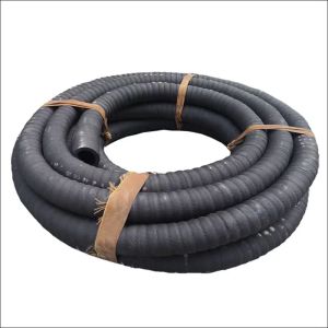 盛京联硕黑色橡胶钢丝管抽沙管排污管 内径102mm[4寸]7米 根