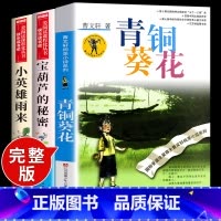 [四下3册]小英雄+青铜葵花+宝葫芦 [正版]小英雄雨来管桦着 四年级下册阅读课外书必读的书目快乐读书吧三至六年级上册书