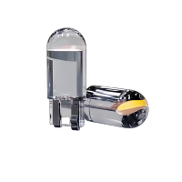 金电石 高亮示宽灯改装汽车led小灯泡t10超亮车外灯日行灯12v插灯泡通用 个