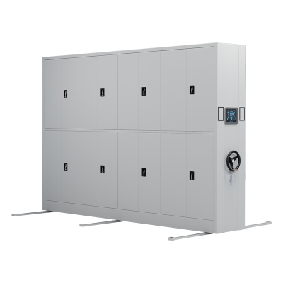 臻远 ZY-MJJA-18 智能密集架移动式档案柜钢制轨道智能密集柜 通双节 一列四组