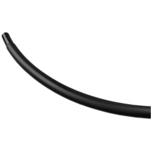 中锦科技 高压气管 PU双层阻燃气管耐高温防烫防火花软管焊接气管 Φ10*6.5mm黑色50米 盘