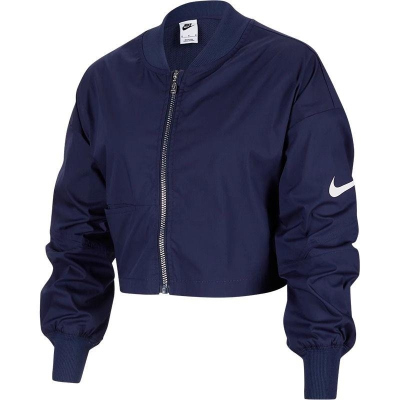 NIKE耐克外套Sportswear运动休息舒适大童立领夹克DV3253-410 Z