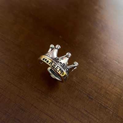 韩版S925银个性皇冠无耳洞耳骨夹女复古时尚字母嘻哈耳环ins耳饰送女朋友老婆情人节七夕生日礼物