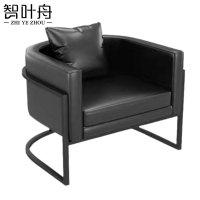 智叶舟休闲沙发单人位65*64*70cm张