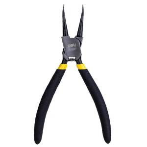 得力工具DL0351内直卡簧钳9″(黑)(新VI)