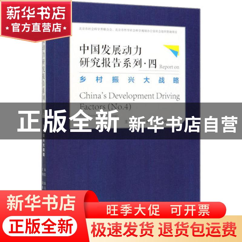 正版 中国发展动力研究报告系列:四:No.4:乡村振兴大战略:Rural r
