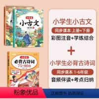 [吟诗作颂]小古文+必背古诗词75+80首 小学通用 [正版]小学生小古文一百篇进阶阅读100课必背人教版100篇走进古