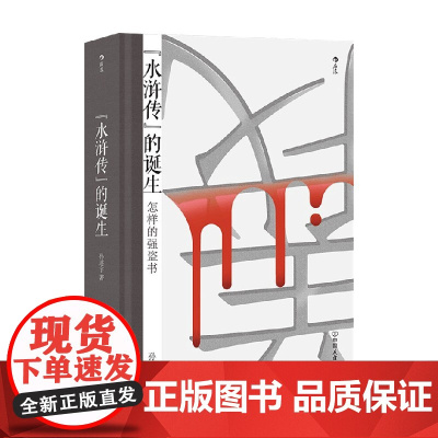 水浒传的诞生 孙述宇 著 文学
