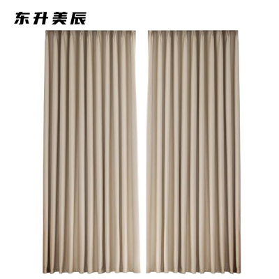 东升美辰 窗帘黑金威丝棉可定制(含直轨或罗马杆) DS-XS419 米