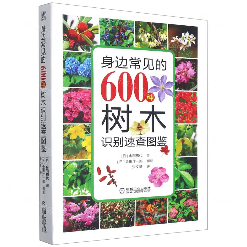 [N]身边常见的600种树木识别速查图鉴-9787111688433
