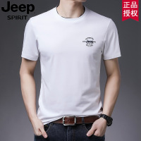 JEEP吉普2025夏季新款男士短袖T恤日常休闲品牌透气圆领