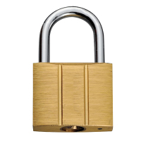 艾伯德 GS40 黄色 40mm 铜质短梁挂锁 (计价单位:个) 黄色