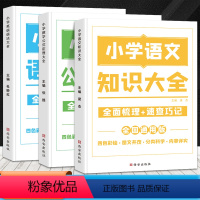 [知识大全]语文+数学+英语 3本 小学通用 [正版]荣恒 小学知识大全图解版语文基础知识数学公式定理英语语法大全一二三