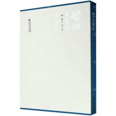 [N]启功书画集(法书卷)(精)-9787303256815