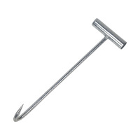 红鲸鱼 井盖钩子 T型钩子肉钩卷帘门钩 1支