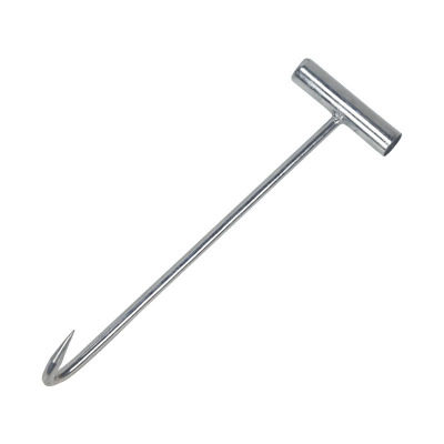 红鲸鱼 井盖钩子 T型钩子肉钩卷帘门钩 1支